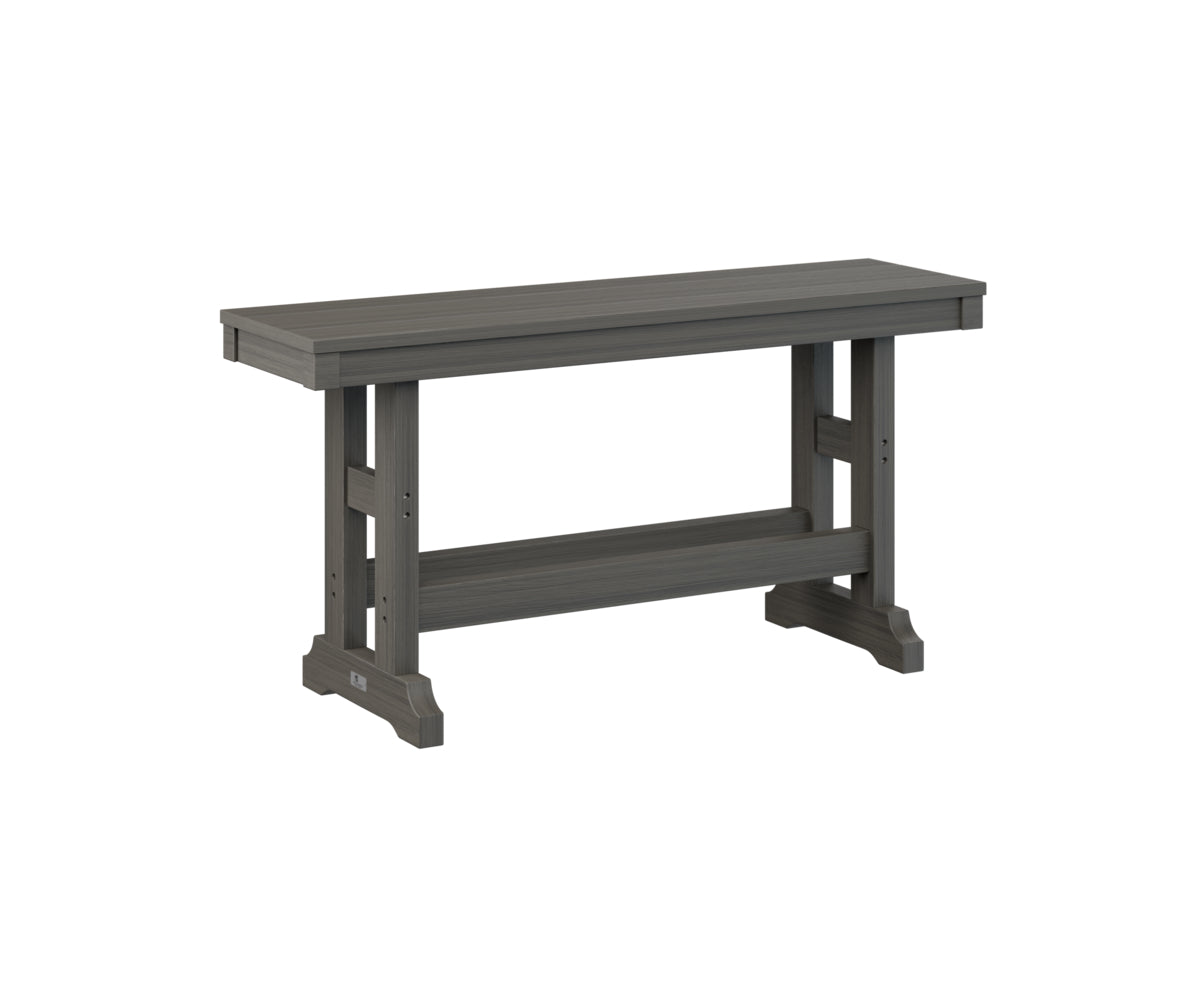 Berlin Gardens Garden Classic 44-Inch Counter Height Bench - Outdoor Dining & Bar Stool for Patio, Deck, or Backyard