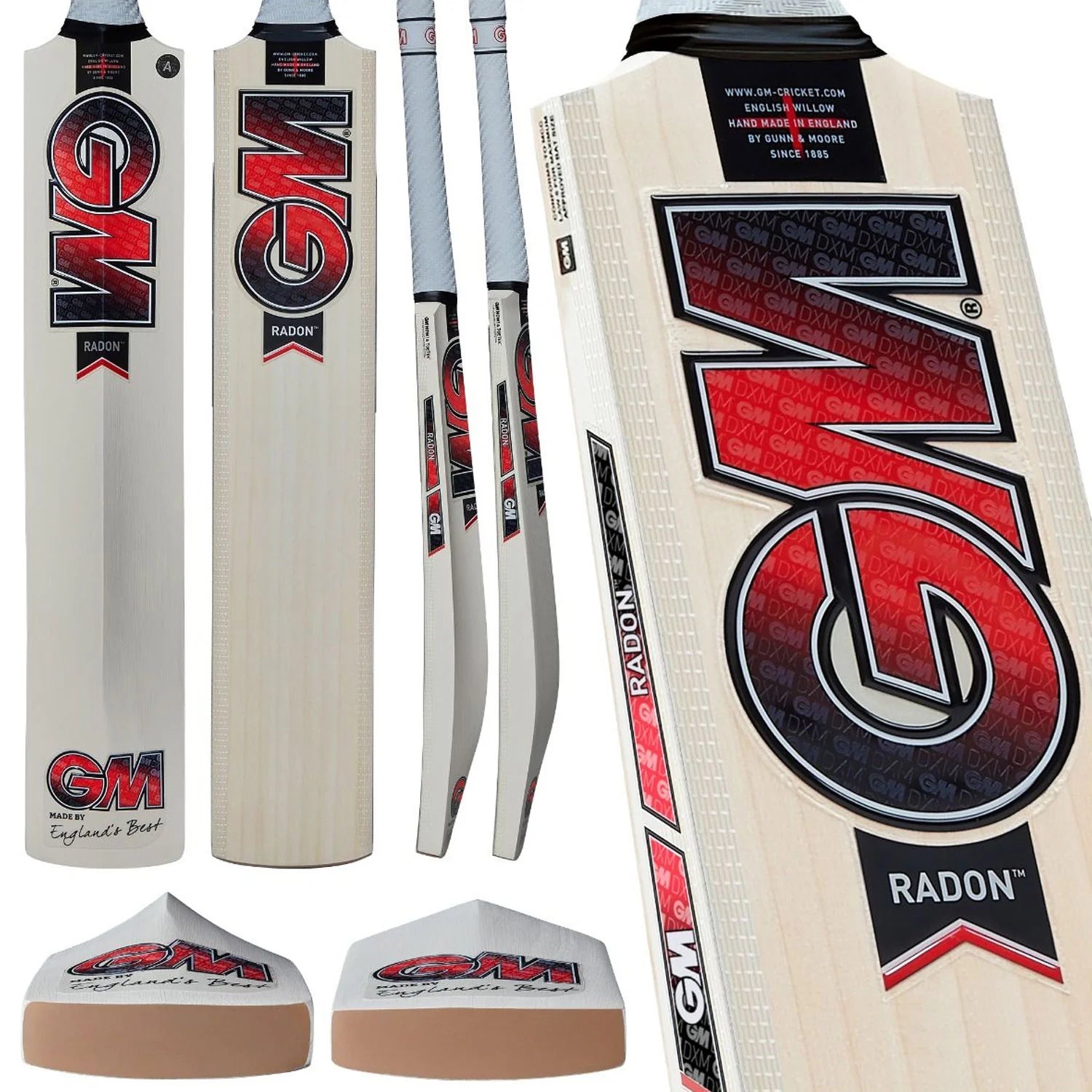 GM Radon Select DXM TTnow Junior Cricket Bat - Lightweight & Durable for Youth Players - Perfect for Practice, Matches & Training Sessions