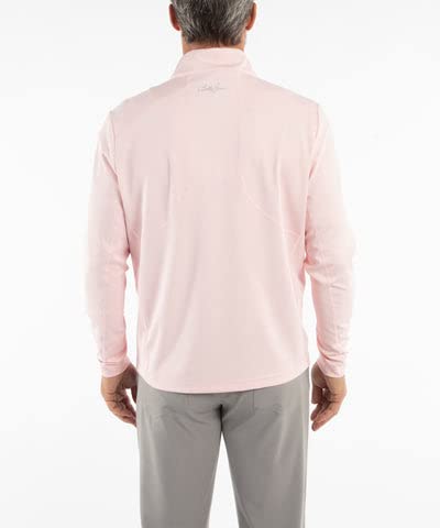 Bobby Jones Golf Apparel for Men - Performance Viking Quarter-Zip Long-Sleeve Pullover Sweater with Polyester/Spandex Blend | Perfect for Golfing, Casual Wear & Outdoor Activities