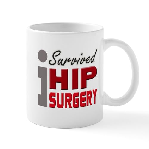 White - Hip Surgery Survivor Mug