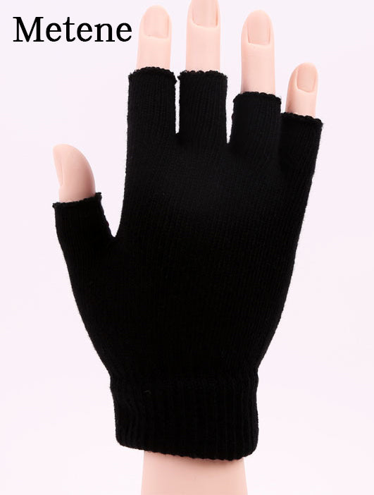 Metene Non-Slip Yoga Gloves for Women - Fingerless Gym Gloves with Silicone Dot Grip for Fitness, Hanging, CrossFit & Cycling - Perfect for Yoga, Workouts & Home Exercise