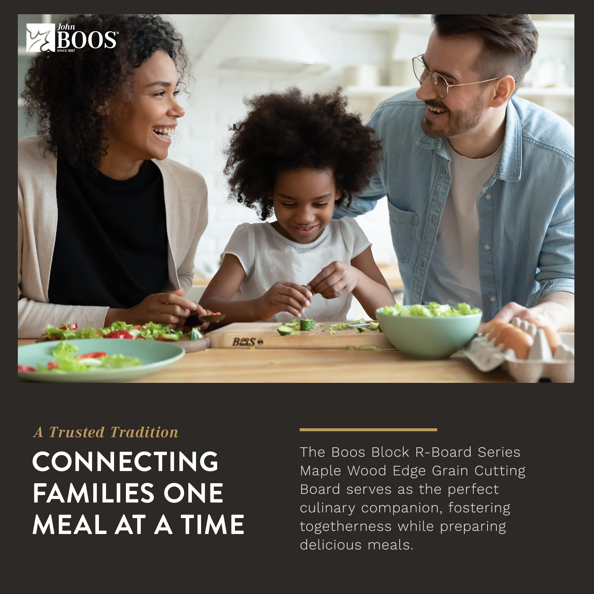 John Boos Block Large Reversible Maple Wood Cutting Board 18