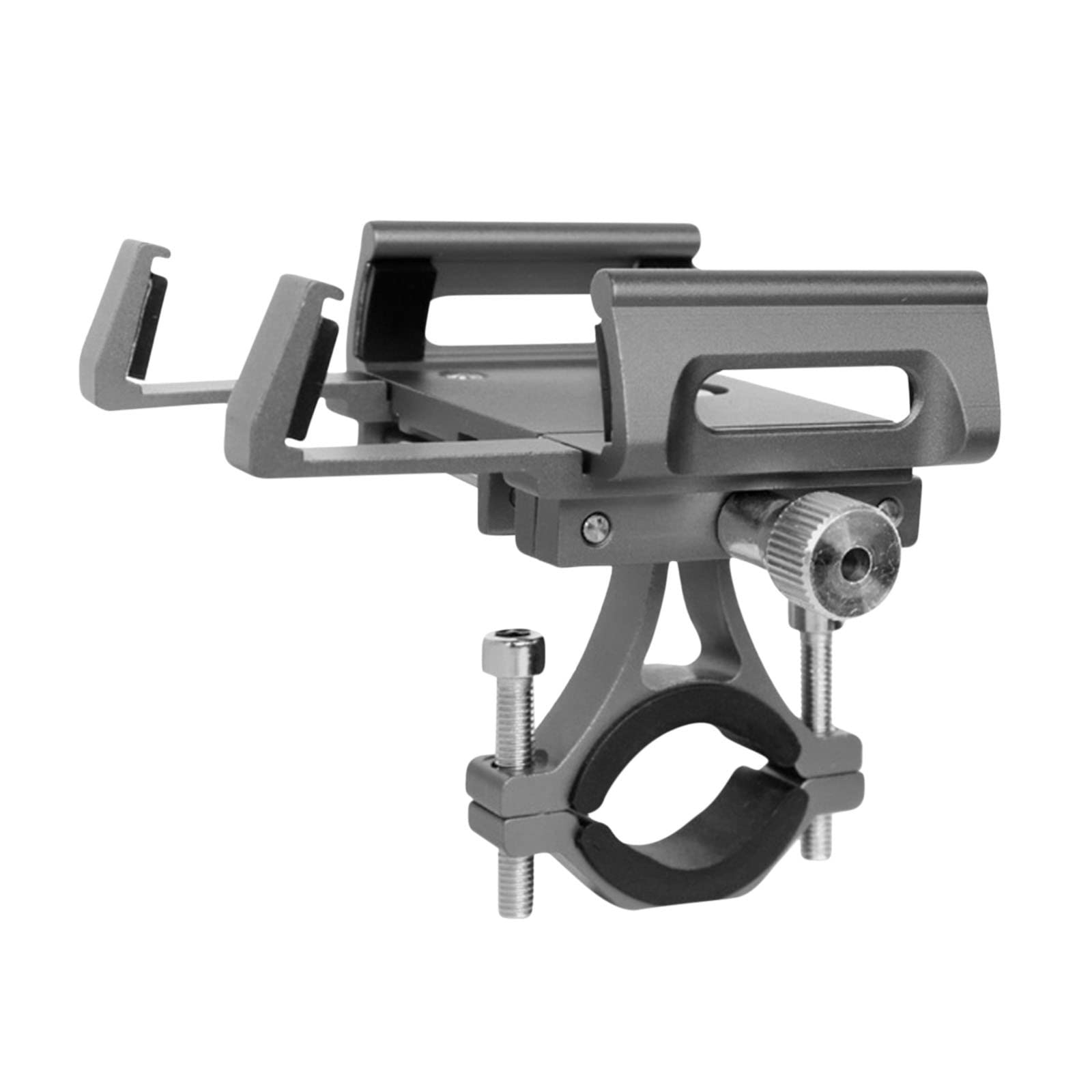 Kuluzego Universal Bike & Motorcycle Phone Mount - 360° Rotatable Aluminum Phone Holder for iPhone, Samsung, Android - Perfect for Cycling, Commuting & GPS Navigation