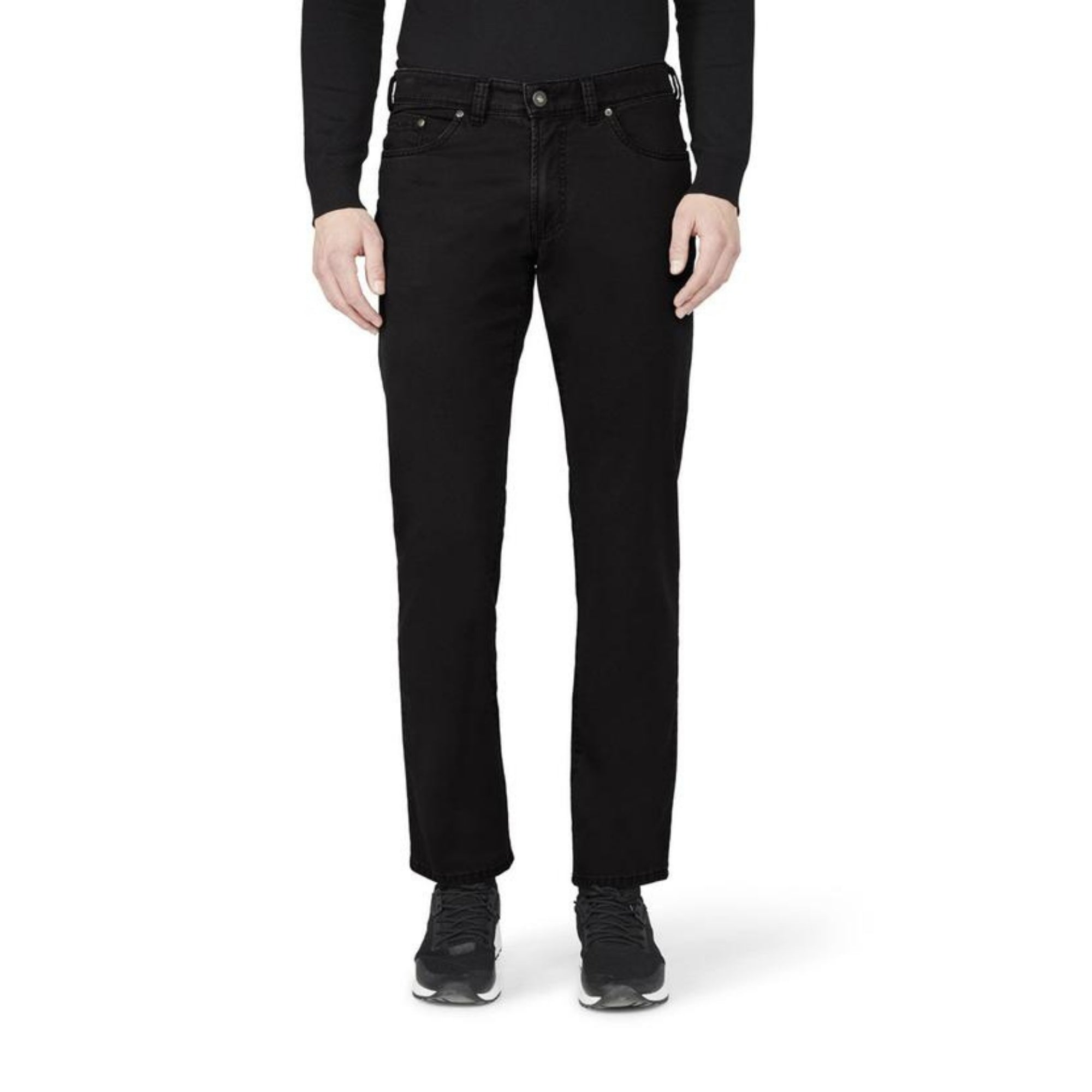 GARDEUR Nevio Ever 5 Pocket Men's Jeans - Classic Black 099 | Slim Fit Denim Pants for Casual Wear & Everyday Style