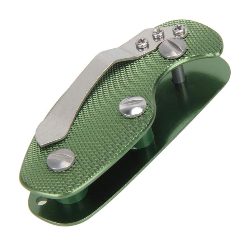 Premium EDC Folding Key Organizer - Compact Key Holder with 3 Color Options (Black, Silver, Gold) for Home, Office & Travel Essentials