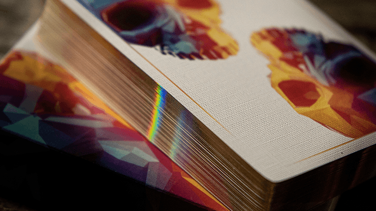 Gilded Memento Mori Genesis Playing Cards - Limited Edition Collectible Deck for Magic Tricks, Poker Games & Gift Giving