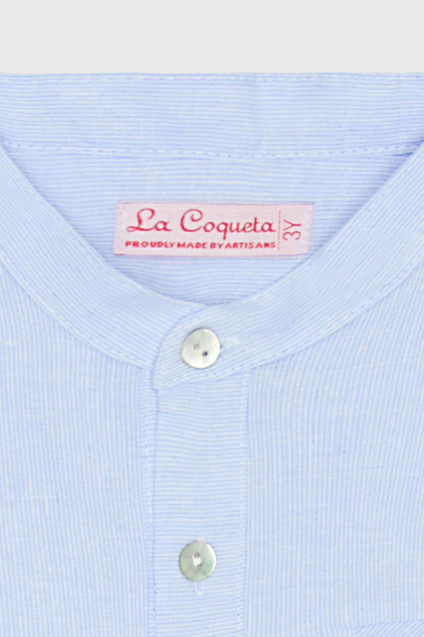 Blue Stripe Arcos Linen Blend Short Sleeve Shirt for Men - Casual Summer Wear, Beach Outfits & Vacation Style