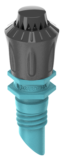 Gardena 360° Spray Nozzle - Adjustable Water Hose Nozzle with 6 Spray Patterns for Garden, Lawn & Car Washing (Model 13322) | Perfect for Outdoor Cleaning, Plant Watering & Pet Bathing