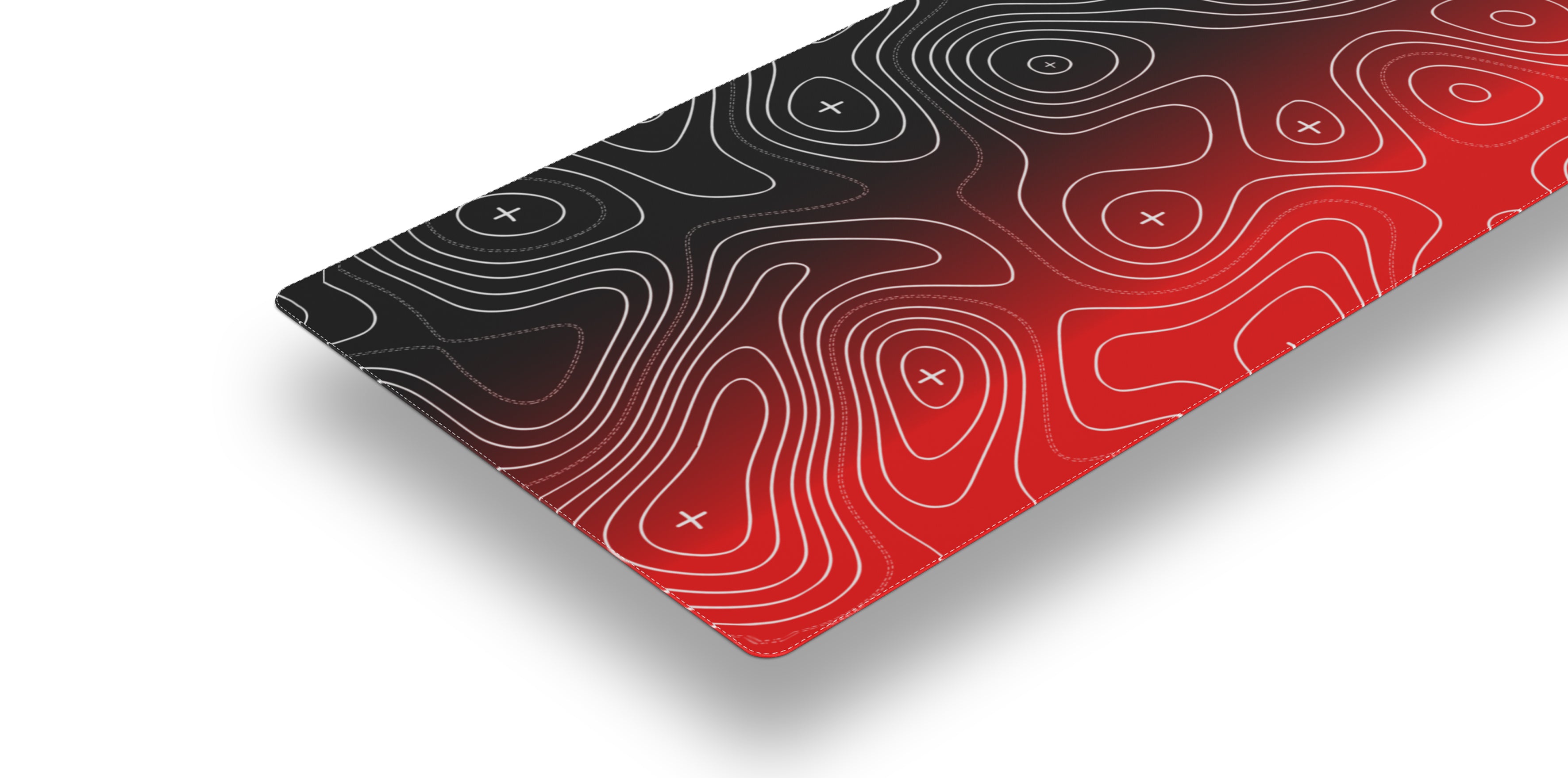 Premium Red Fade Damascus T60 Knife with XXL SpeedMat Cutting Board Set - Perfect for Professional Chefs & Home Cooking Enthusiasts