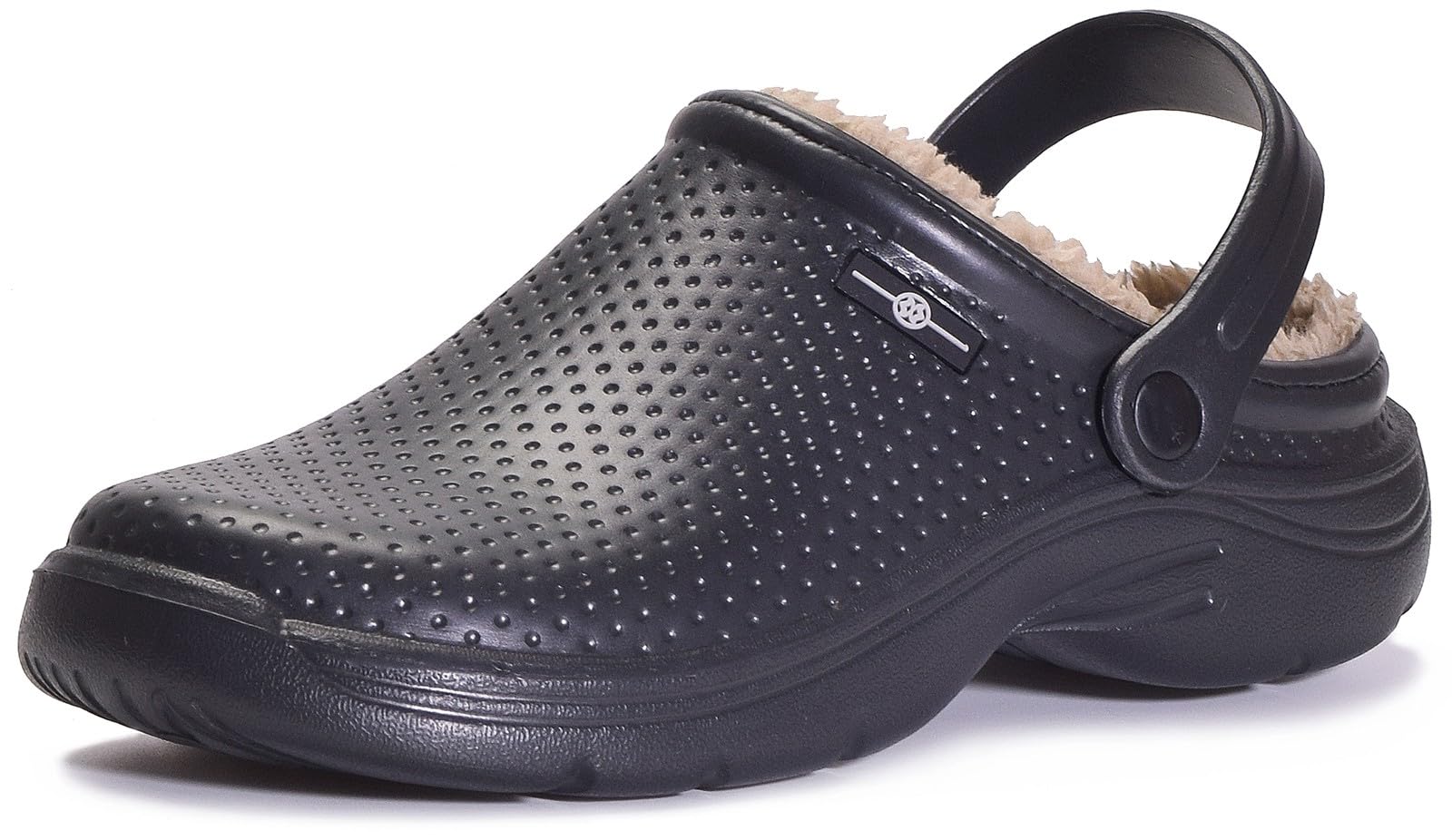 **Waterproof Fur-Lined Clogs for Women & Men - Warm Winter House Slippers Indoor/Outdoor Mules - Perfect for Gardening, Home, and Cold Weather Comfort**