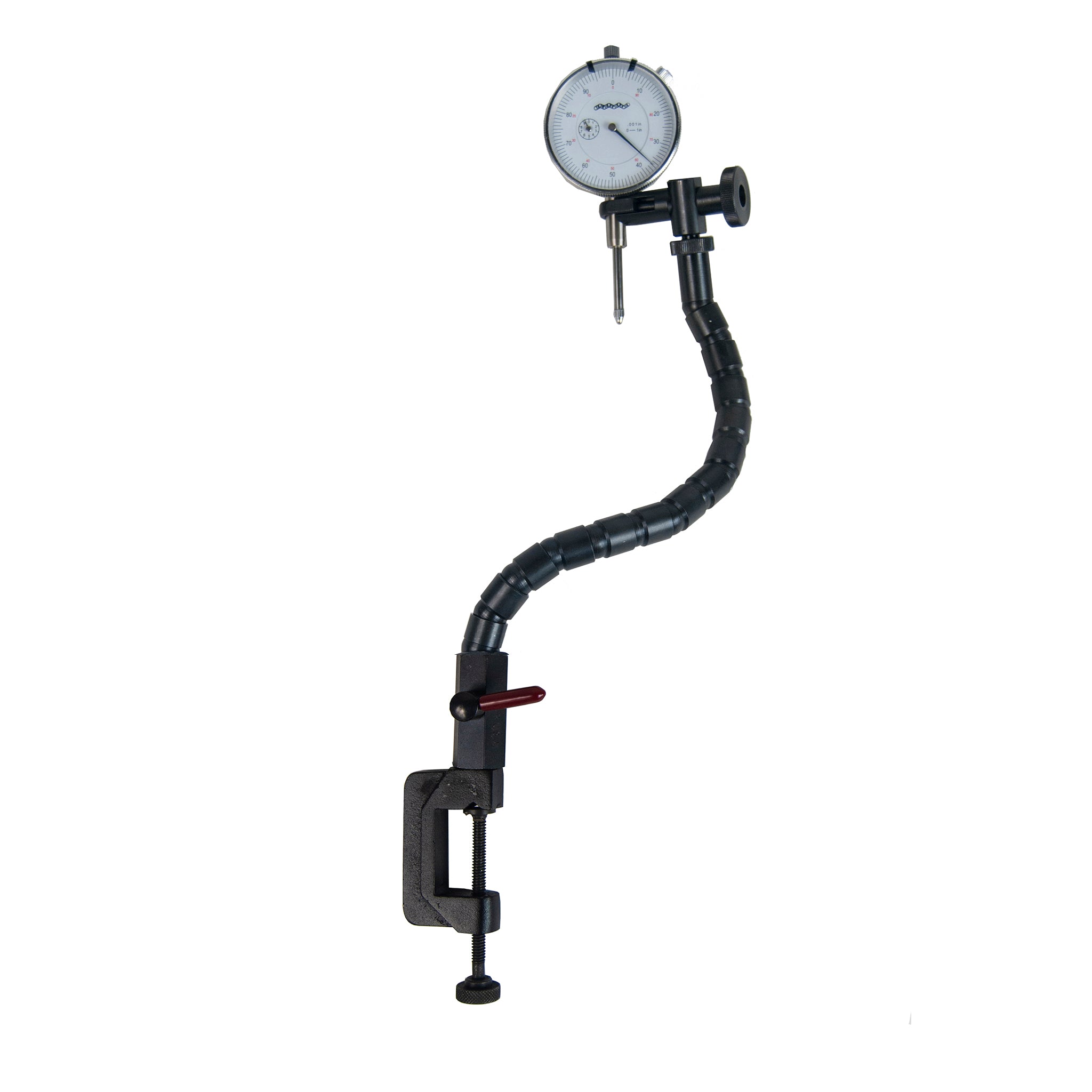 Original Flexbar® C Clamp with 1 Indicator - Heavy Duty Metal Clamp for Woodworking, Welding & DIY Projects - Secure Workpieces with Precision Grip