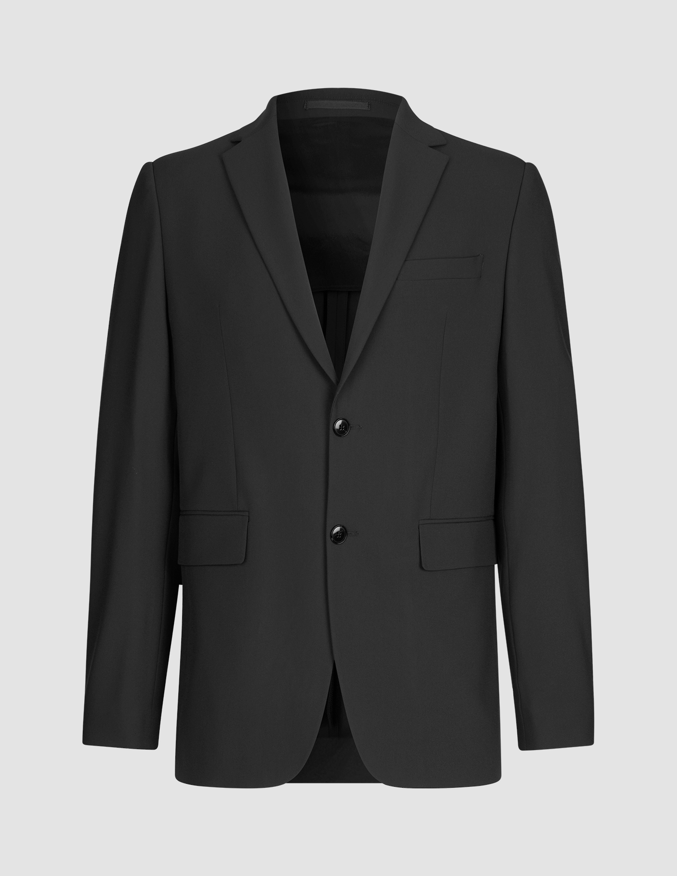 Slim Fit Essential Blazer for Men - Dark Shadow Color - Perfect for Business Meetings & Formal Occasions