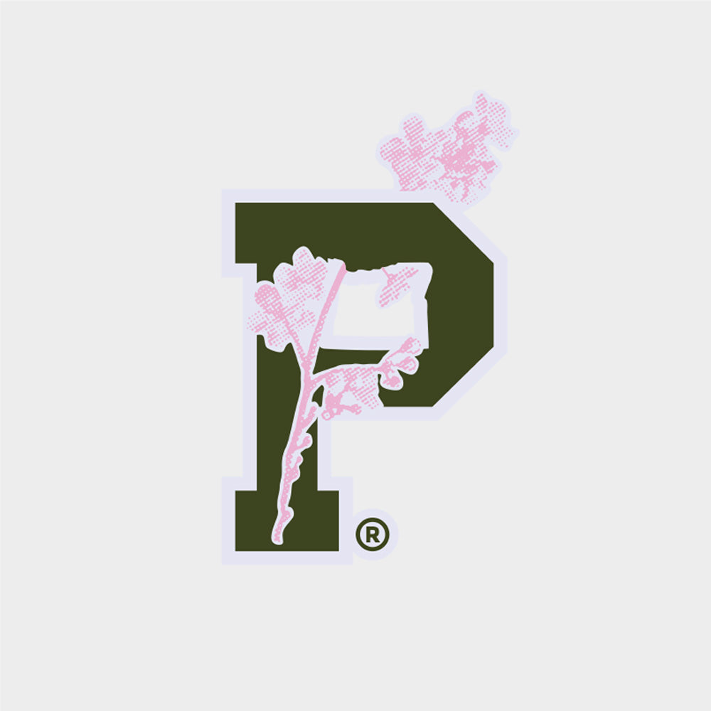 Cherry Blossom P Sticker - Waterproof Vinyl Decal for Laptop, Phone, Car - Perfect for Spring Decor, DIY Crafts & Gifting