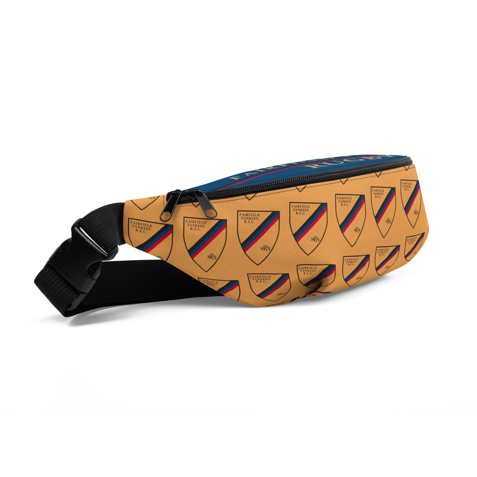 Fairfield Yankees RFC Fanny Pack - Adjustable Waist Pack for Running, Hiking & Travel - Sporty Crossbody Bag for Men & Women - Perfect for Gym, Concerts & Outdoor Adventures