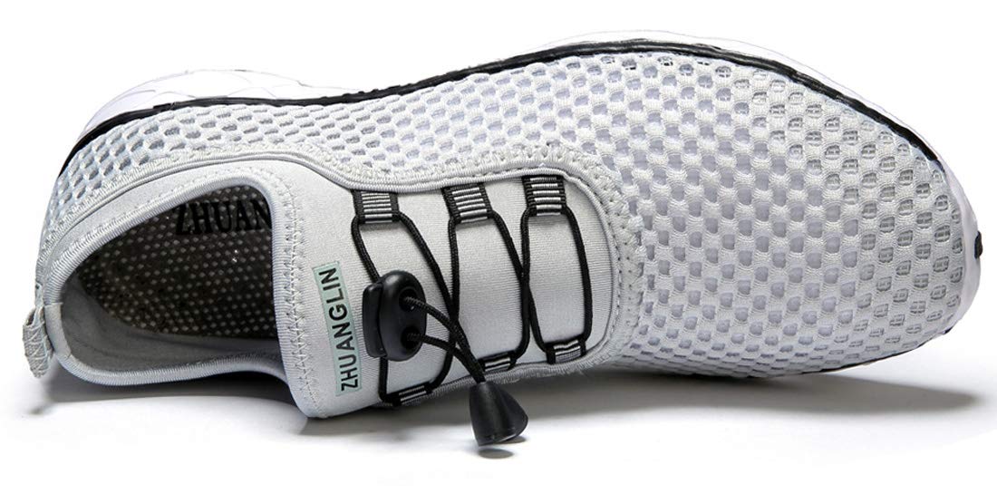 Men's Quick Drying Aqua Water Shoes - Lightweight Swim Shoes for Beach, Pool & Water Sports | Non-Slip Barefoot Walking Shoes for Men