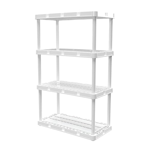 4 Shelf - White