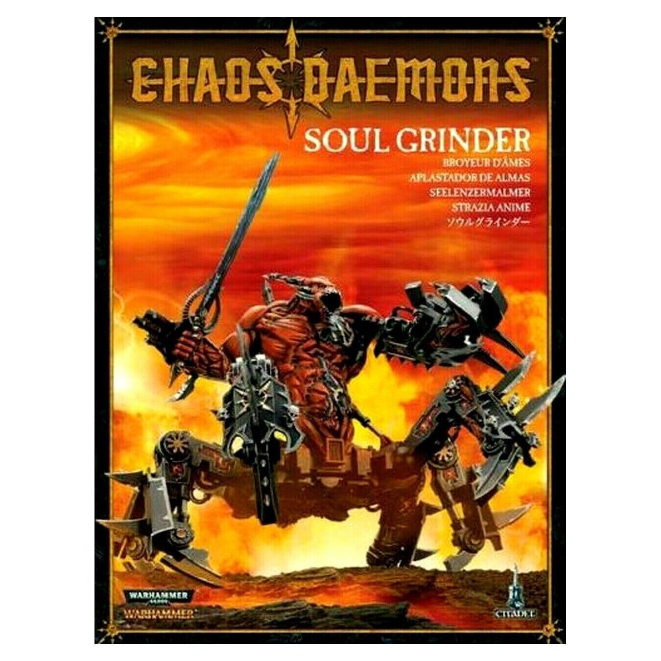 Games Workshop Chaos Daemons Soul Grinder Miniature - Warhammer 40K Tabletop Game Model - Perfect for Wargaming, Collecting & Wall Display