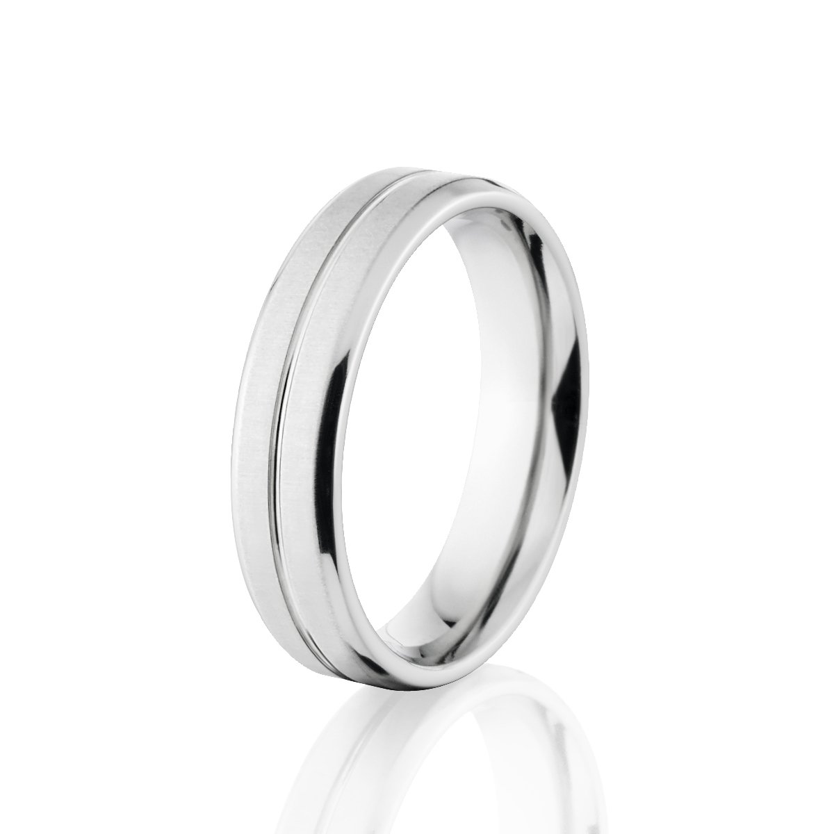 Premium 5mm Cobalt Wedding Band for Men - Handcrafted in USA - Comfort Fit Cobalt Chrome Ring - Perfect for Engagements, Anniversaries & Everyday Wear