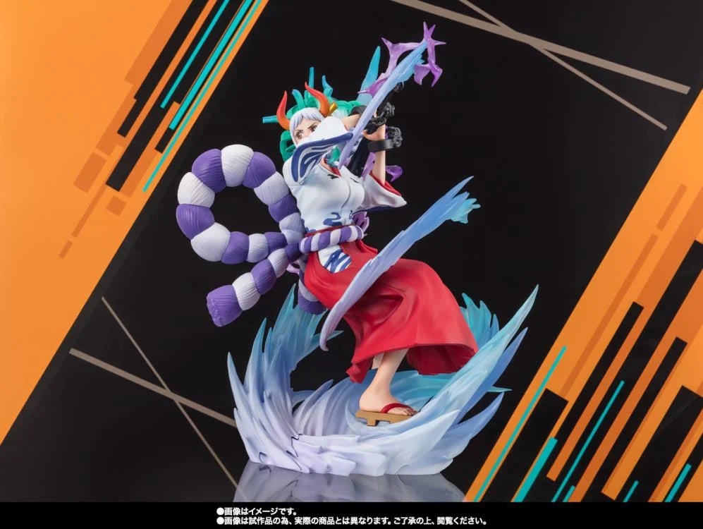 Figuarts Zero Extra Battle One Piece Yamato Statue - Bounty Rush 5th Anniversary Limited Edition - Anime Collectible for Display & Gaming Room Decor