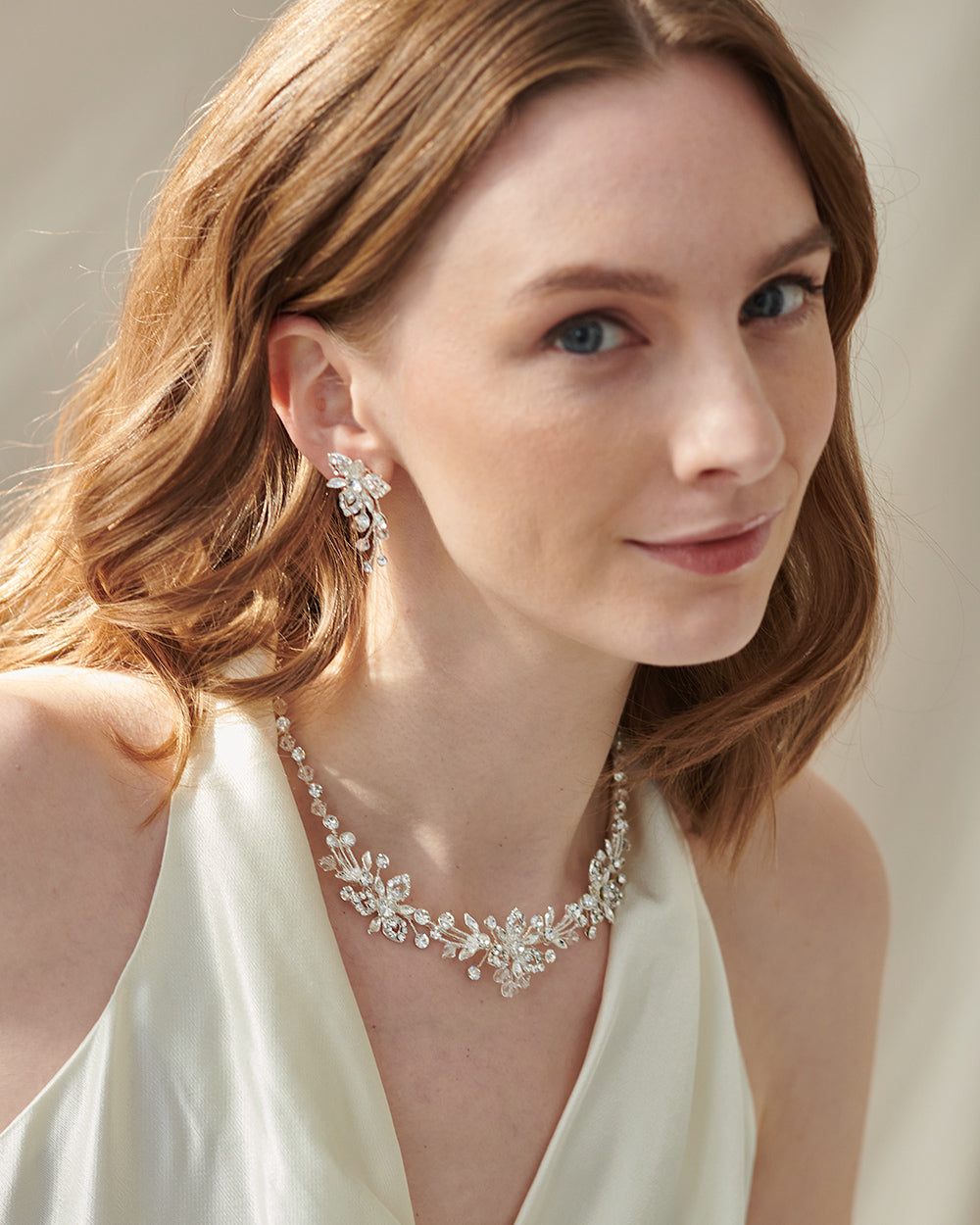 Elegant Melrose Jewelry Set for Women - Necklace, Earrings & Bracelet Gift Set - Perfect for Weddings, Parties & Special Occasions