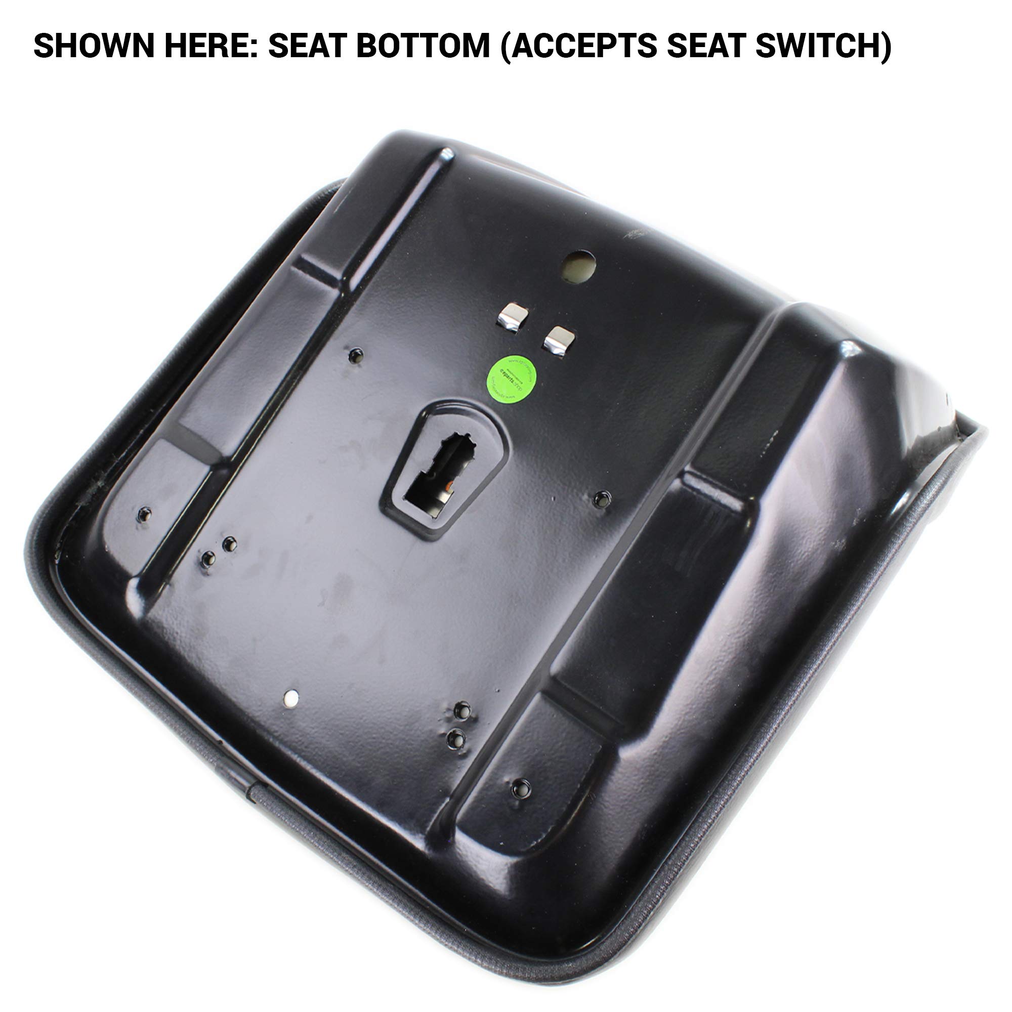Kubota GR2010G GR2010GAB GR2020G GR2020GB GR2120 GR2120B GR2110 Replacement Seat - E-K1272-56102 DirectFit™ OEM Compatible Tractor Seat for Comfortable Mowing & Landscaping
