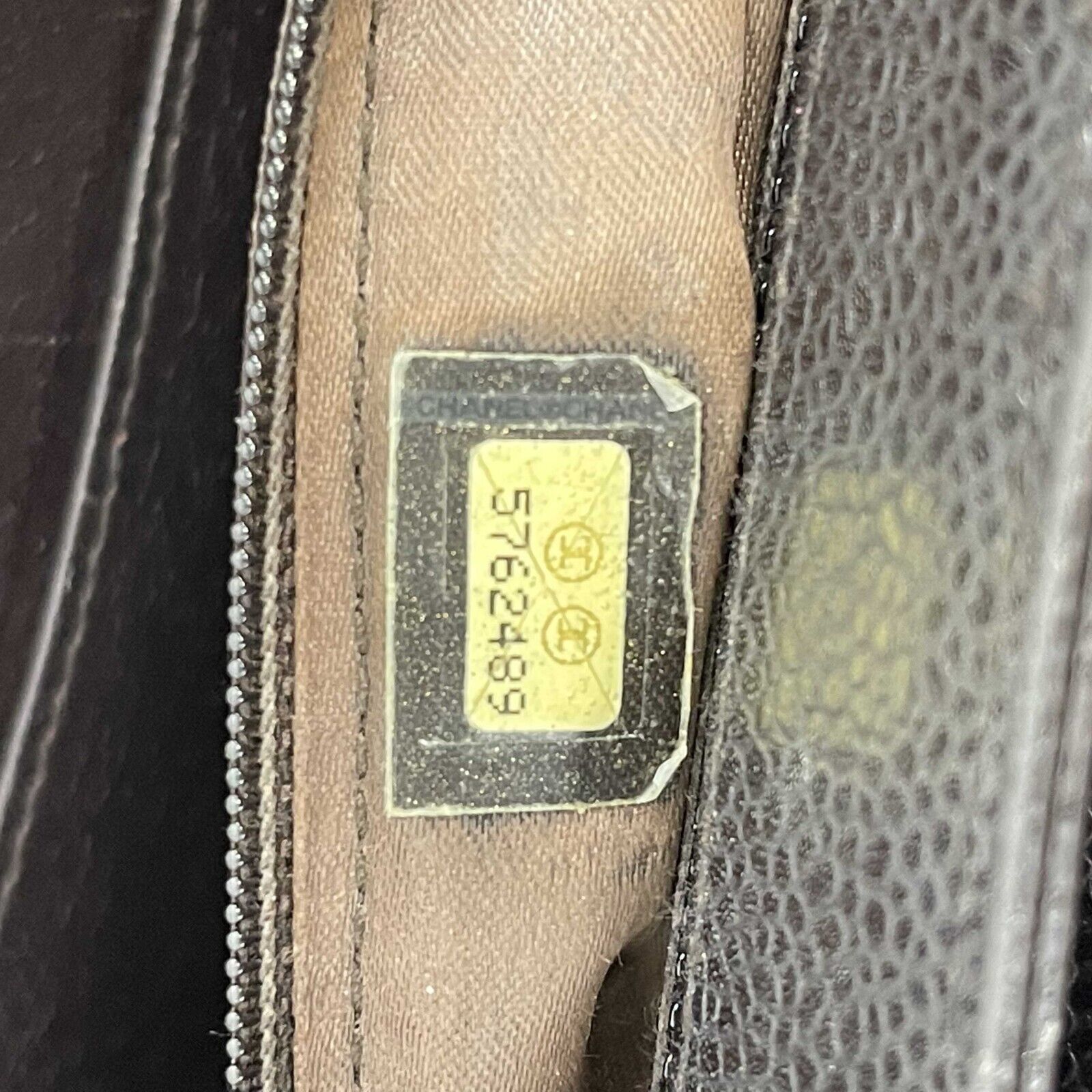 Vintage Chanel CC Kelly Bag in Dark Brown Caviar Leather - Luxury Shoulder Bag for Women | Perfect for Evening Events, Parties & Special Occasions