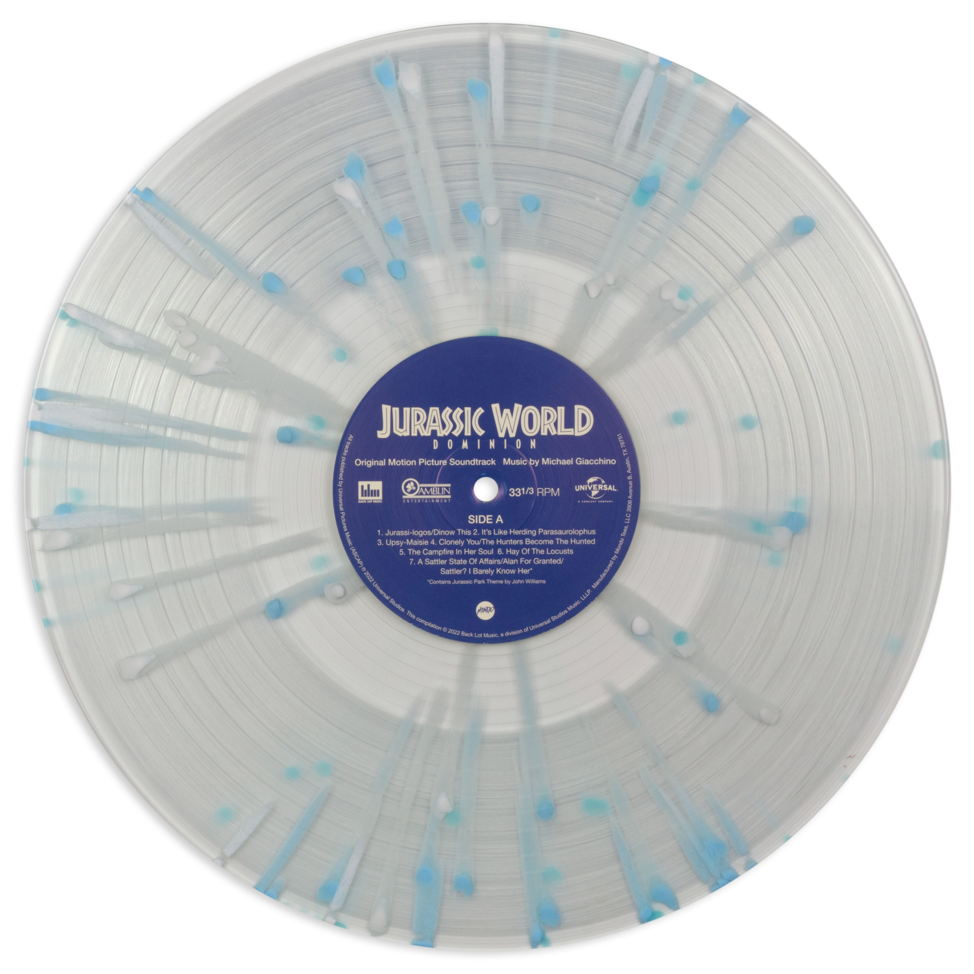 Jurassic World Dominion Original Motion Picture Soundtrack 2XLP Vinyl Record - Perfect for Movie Fans & Collectors, Great for Home Entertainment & Gifts