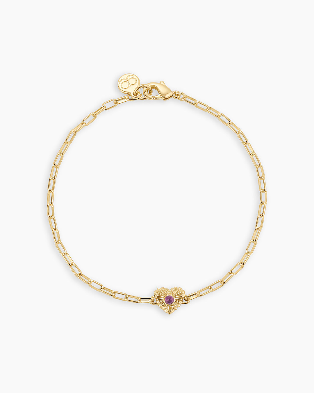Birthstone Heart Bracelet - Personalized Sterling Silver Charm Bracelet for Women | Perfect Gift for Mother's Day, Valentine's Day & Anniversaries | Elegant Jewelry for Everyday Wear & Special Occasions