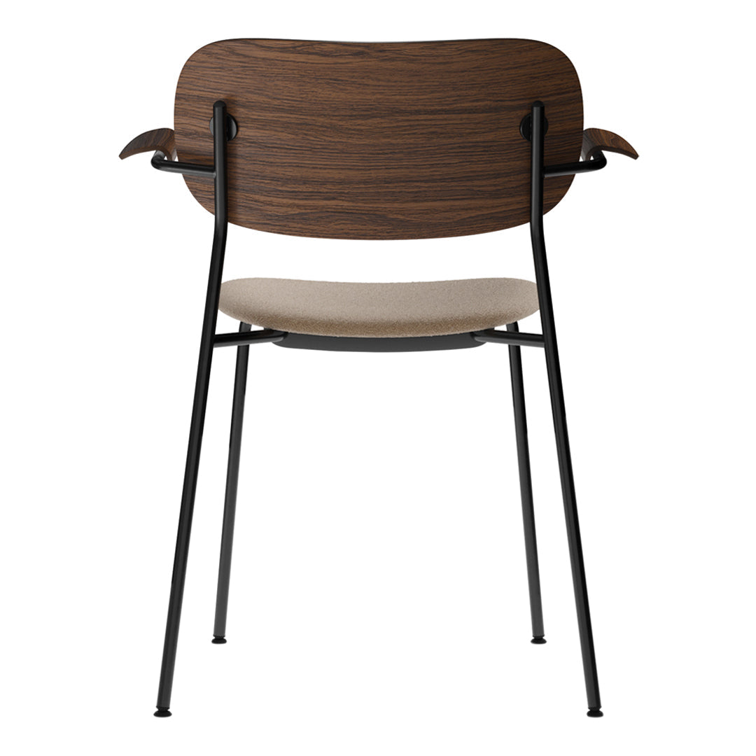 Modern Upholstered Dining Chair with Armrests - Comfortable & Stylish Seating for Kitchen, Dining Room, and Home Office