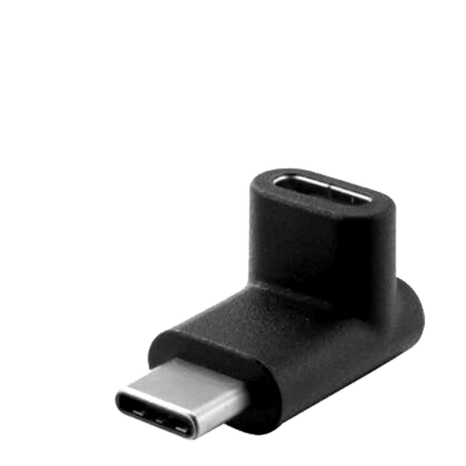 90 Degree USB C Up Down Adapter (4-Pack) - Type C Male to Female Connector for MacBook, Nintendo Switch, Samsung - Perfect for Tight Spaces & Cable Management