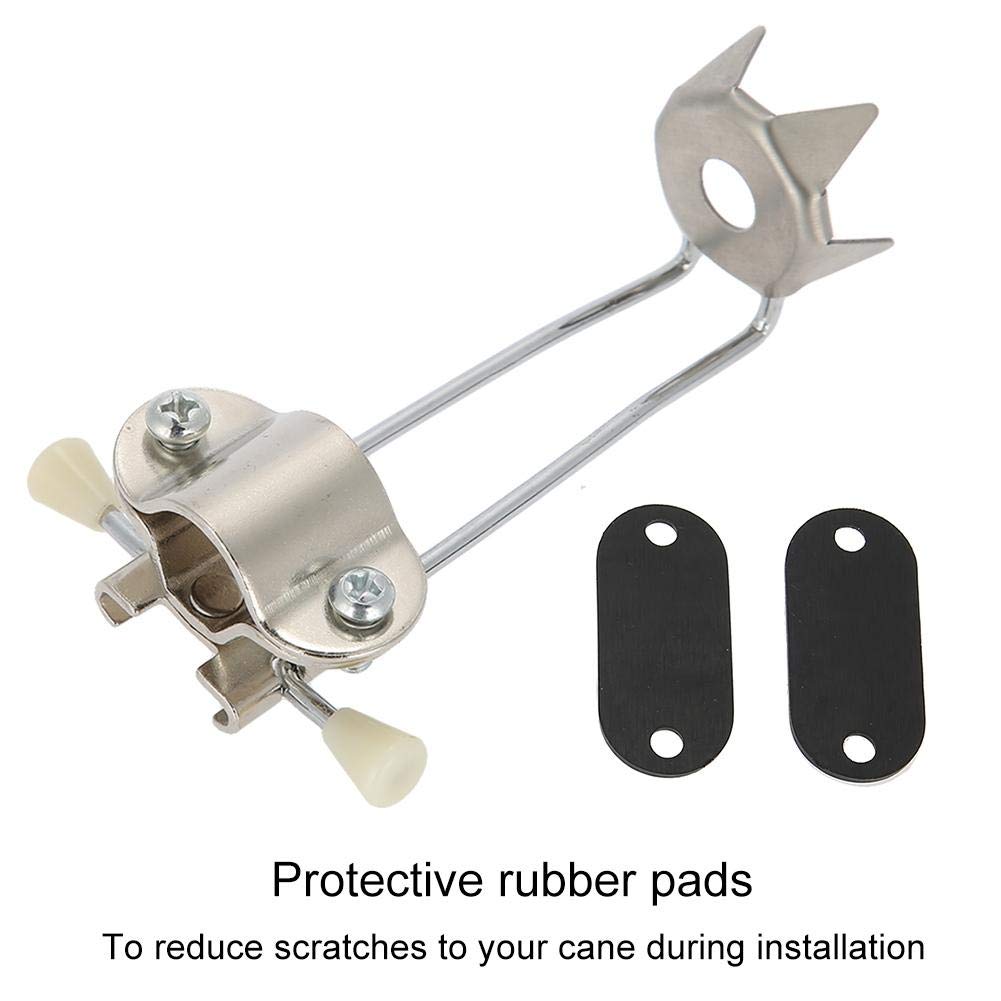 Retractable Ice Cane Tips - Non-Slip Grip for Walking Canes, Trekking Poles, Crutches & Mobility Aids - Perfect for Winter Safety on Snow & Ice