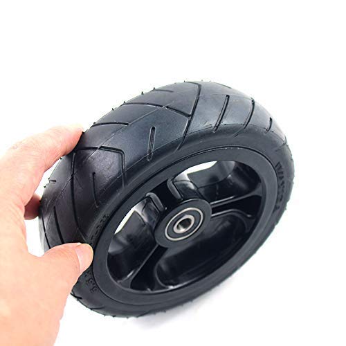 5.5x2 Inch Solid Electric Scooter Tires - Replacement Wheels for Jackhot Carbon Fiber, Fastwheel F0, Dolly Gocart & More - Durable, Puncture-Proof Tires for Commuting, Campus Travel & Urban Mobility