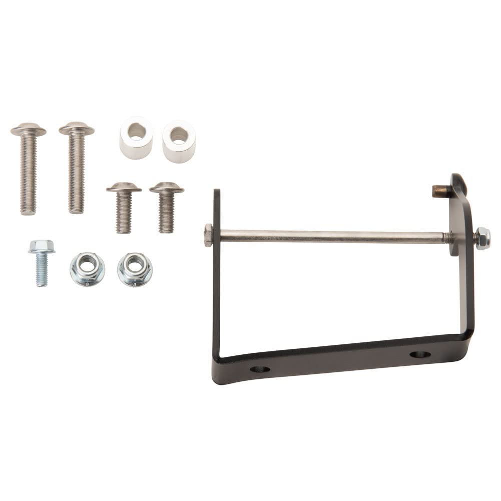Tusk Aluminum Skid Plate for Honda CRF110F (2019-2025) | Heavy-Duty Underbody Protection | Silver Finish | Perfect for Off-Road & Trail Riding