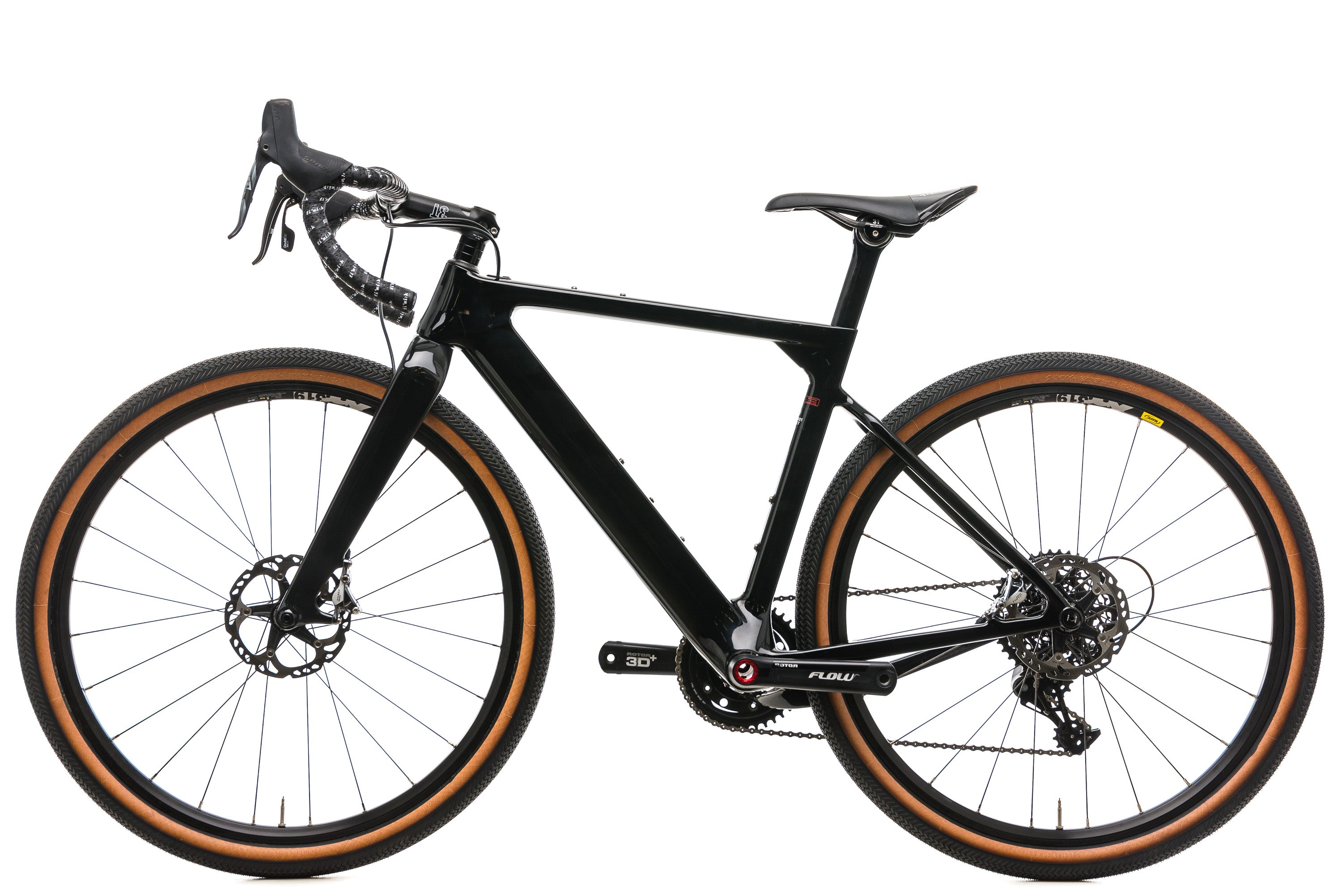 3T Exploro Gravel Bike 2018 - Small Size Carbon Frame Adventure Bike for Men & Women | Perfect for Off-Road Trails, Commuting & Bikepacking Adventures