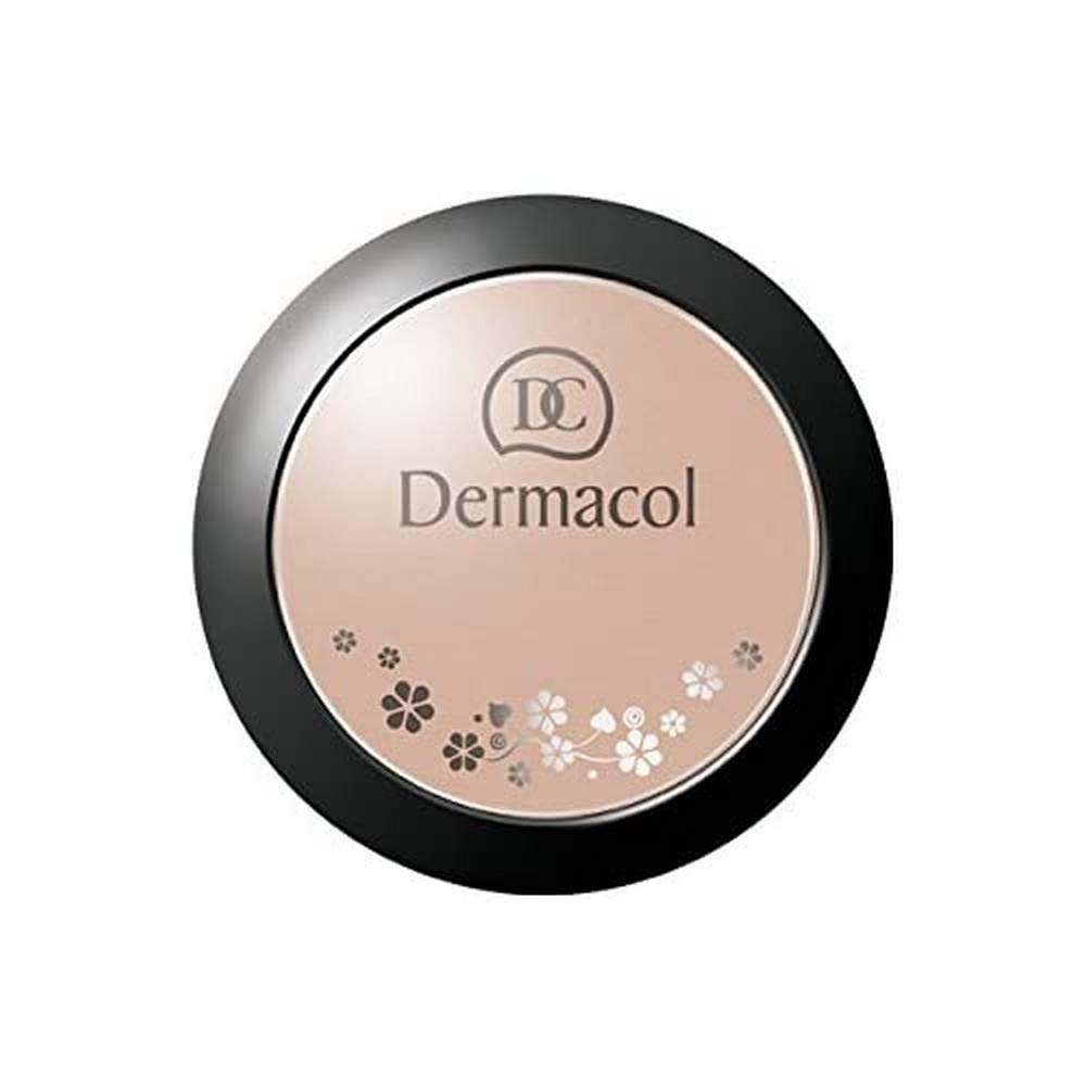 Dermacol Mineral Compact Powder 04 - 85g Beige Makeup Foundation for Flawless Coverage | Perfect for Daily Use & Professional Makeup