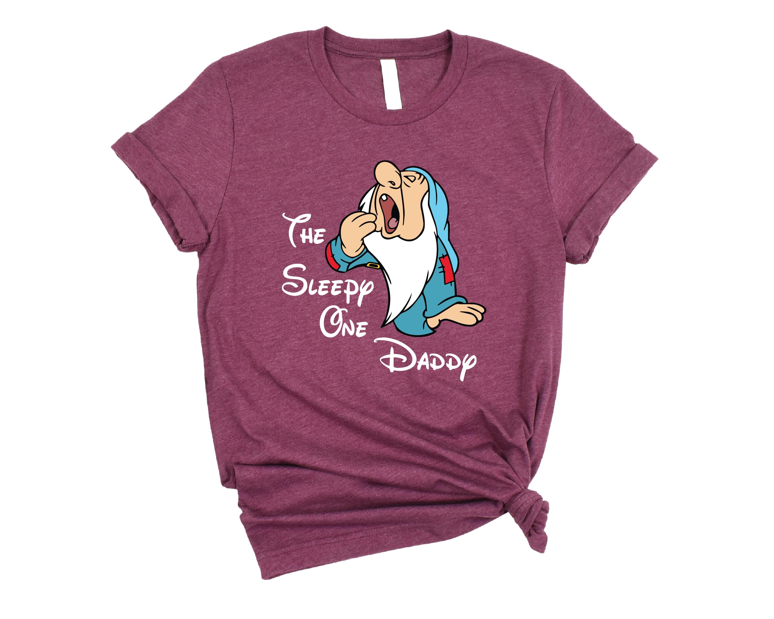 Custom Snow White & Seven Dwarfs T-Shirts - Personalized Cartoon Character Tees for Kids & Adults - Disney-Inspired Family Matching Outfits for Theme Parks & Cosplay