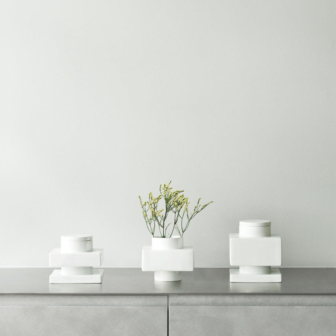 Stylish Deko Object - Set of 4 Modern Home Decor Pieces for Living Room, Bedroom & Office Decoration