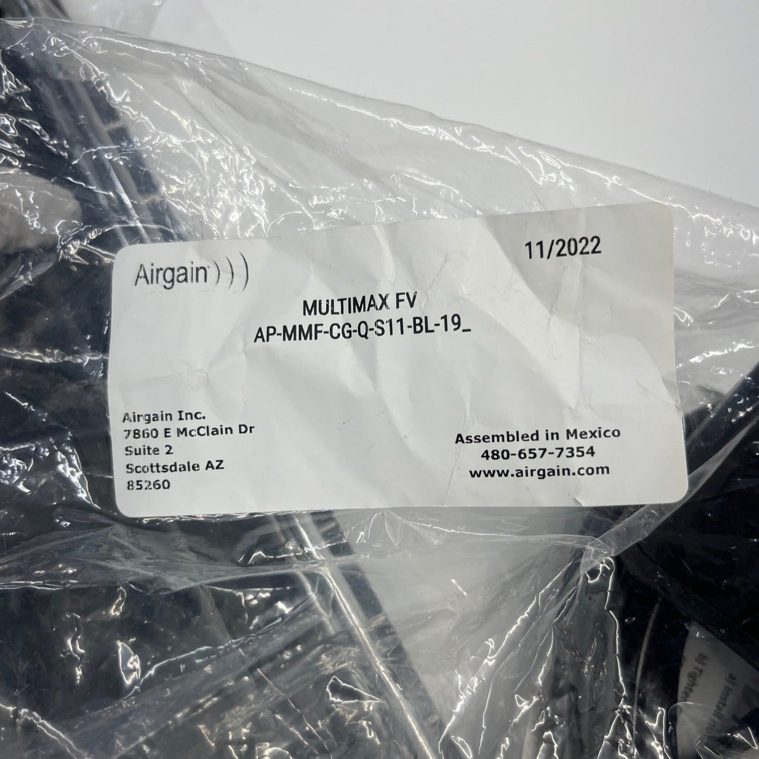 AirGain AP MMF CG Q S11 BL 19 Antenna Plus MULTIMAX FV 2-in-1 Antenna for Getac B300 - Thread Mount, Black | Rugged Laptop & Vehicle Mobile Connectivity Solution