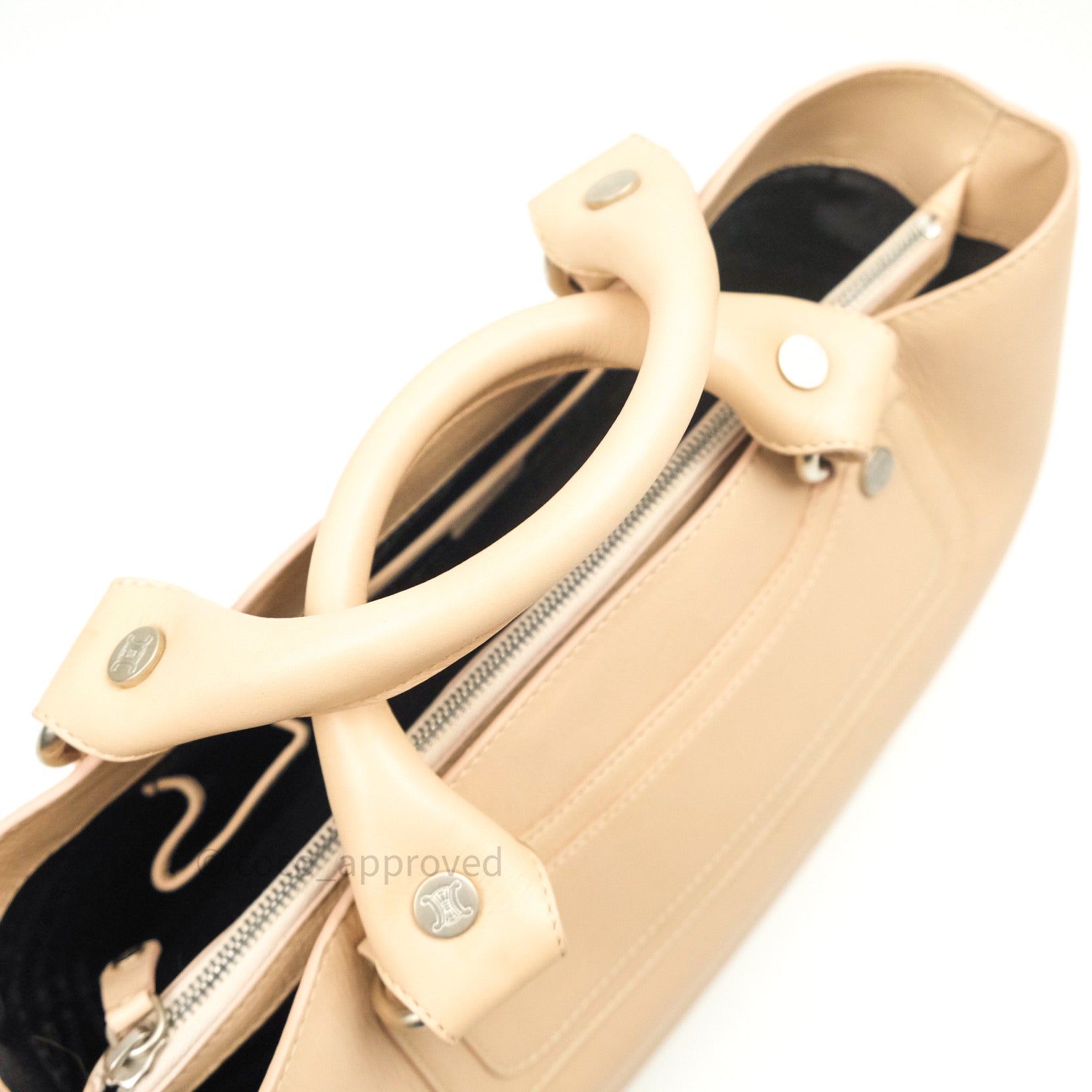 Vintage Céline Cream Boogie Handbag - Luxury Leather Shoulder Bag for Women | Perfect for Office, Travel & Evening Events