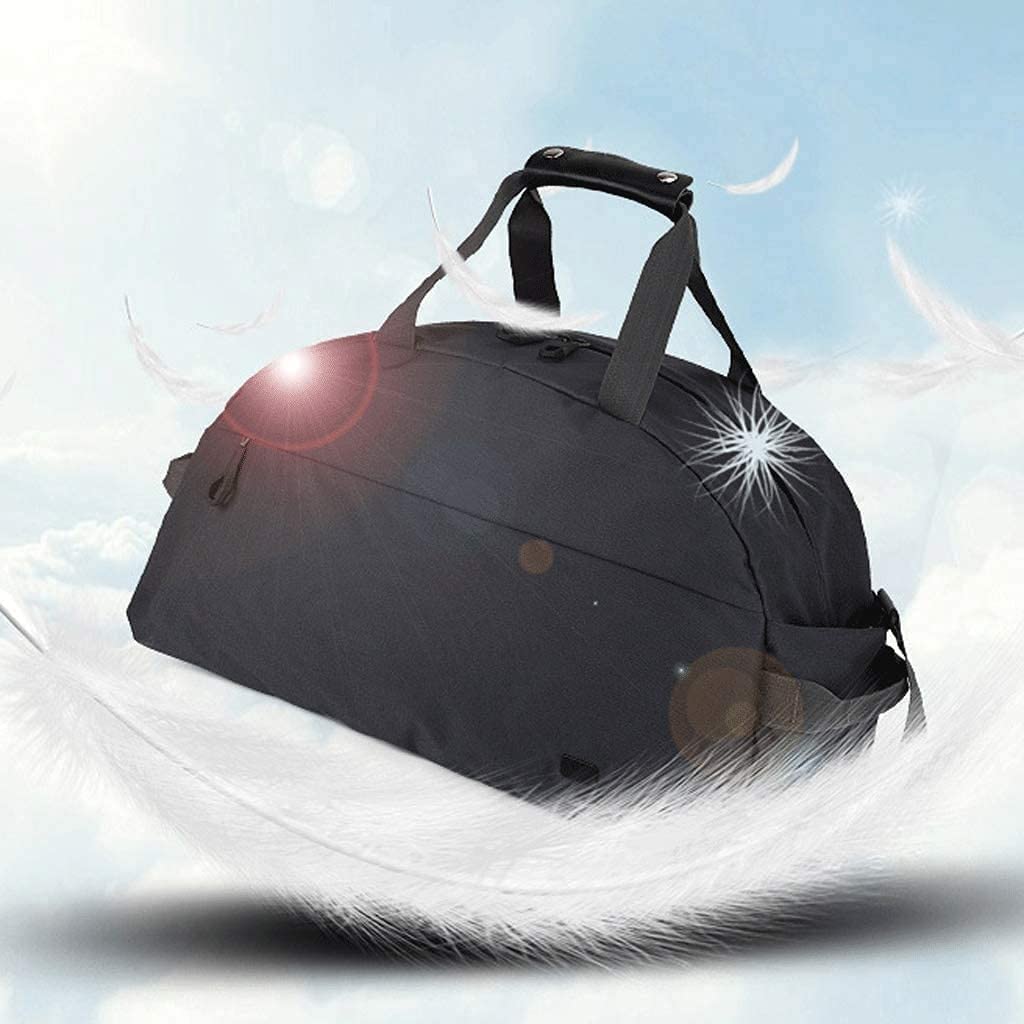 Premium Sports Gym Bag for Men & Women - Large Durable Training Fitness Duffel with Yoga Mat Compartment - Travel & Workout Essential (22x32x52cm, Gray) - Perfect for Gym, Yoga, Travel & Sports Activities