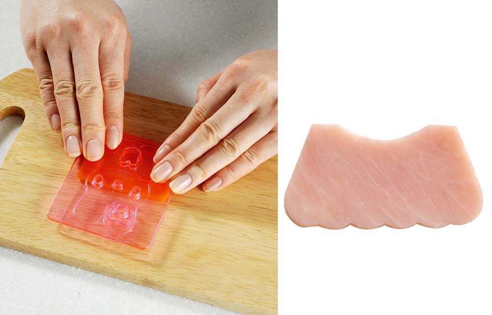 Bear & Rabbit Shaped Sushi Rice Press Molds with Food Cutters - DIY Sushi Making Kit for Home Cooking, Party Decorations & Bento Box Art (75872)
