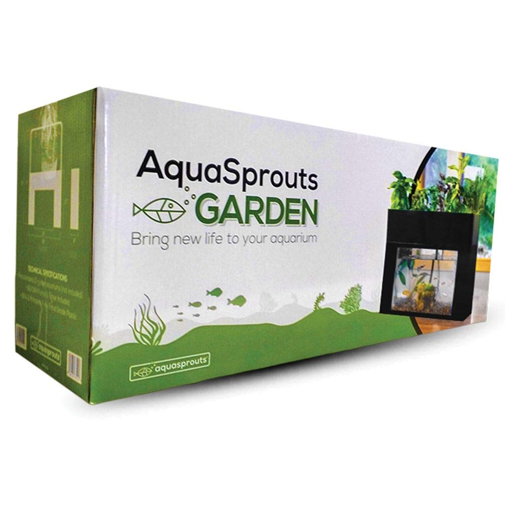 Aquasprouts Hydroponic Garden Kit - Complete Nutrient Cycling System for Indoor Herb & Vegetable Growing - Perfect for Home, Kitchen, and Classroom Hydroponics