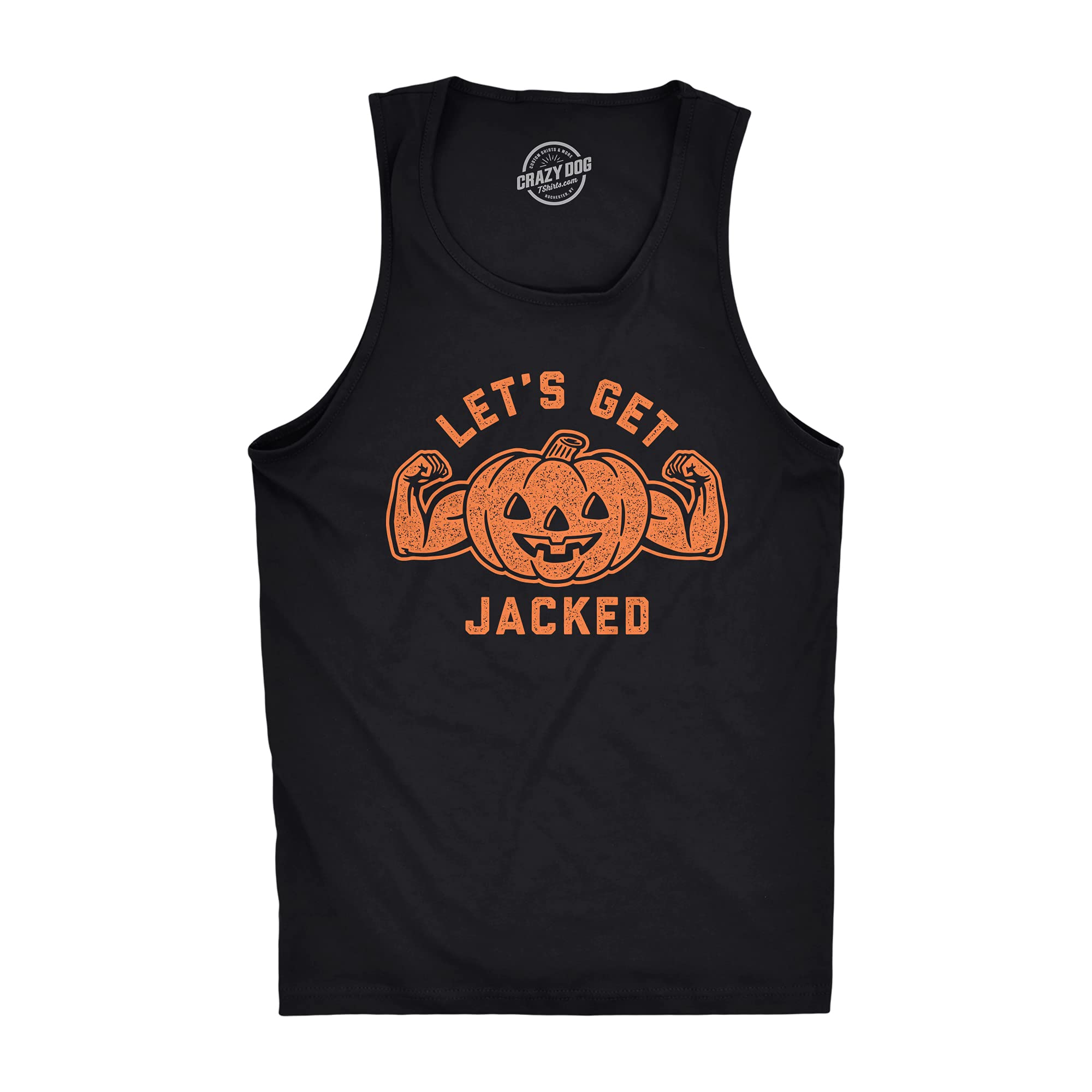 Funny Halloween Tank Tops for Men - Gym & Workout Shirts with Humorous Designs | Perfect for Halloween Parties, Costumes & Fitness Activities