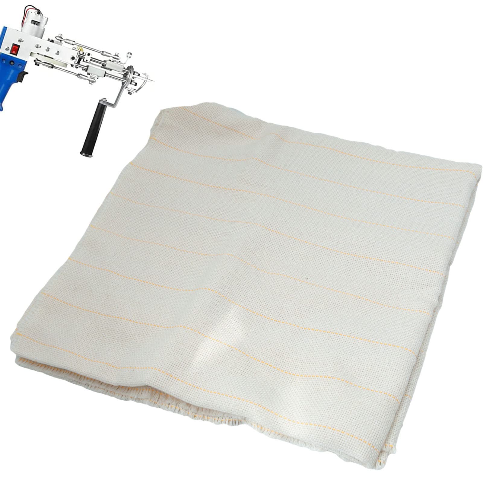 Premium Tufting Cloth with Marked Lines - Rug Backing Fabric for Punch Needle & Tufting Machines - Ideal for DIY Home Decor, Rugs, and Wall Art Projects