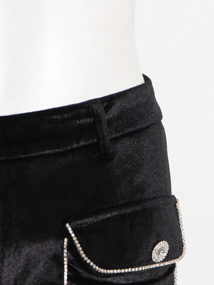 Women's Black High Waist Wide Leg Pants - Loose Fit Full Length Trousers for Casual Wear | Autumn Fashion Staple for Work, Travel & Everyday Comfort