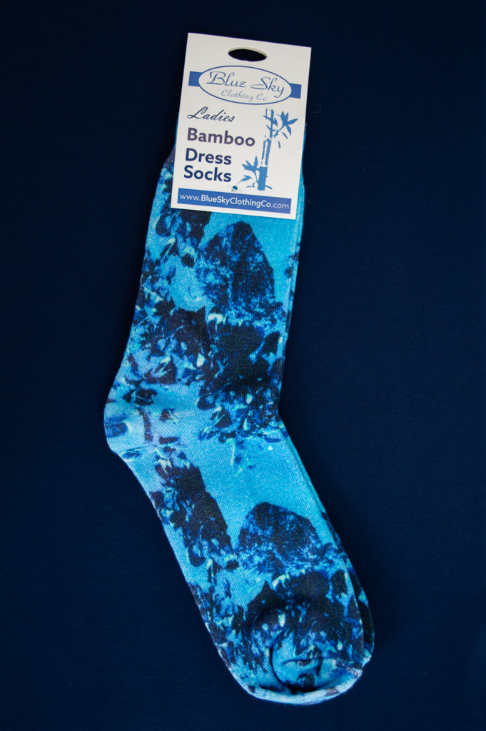 Women's Bamboo Dress Socks - Soft & Breathable Ankle Socks with Fun Prints - Perfect for Work, Travel & Everyday Comfort