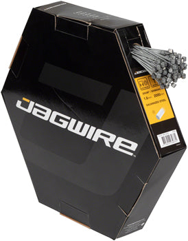 Jagwire 1.6x2000mm Galvanized Brake Cable for SRAM/Shimano MTB Bikes - Box of 100 | Durable Bike Brake Wire for Mountain Biking & Cycling Maintenance