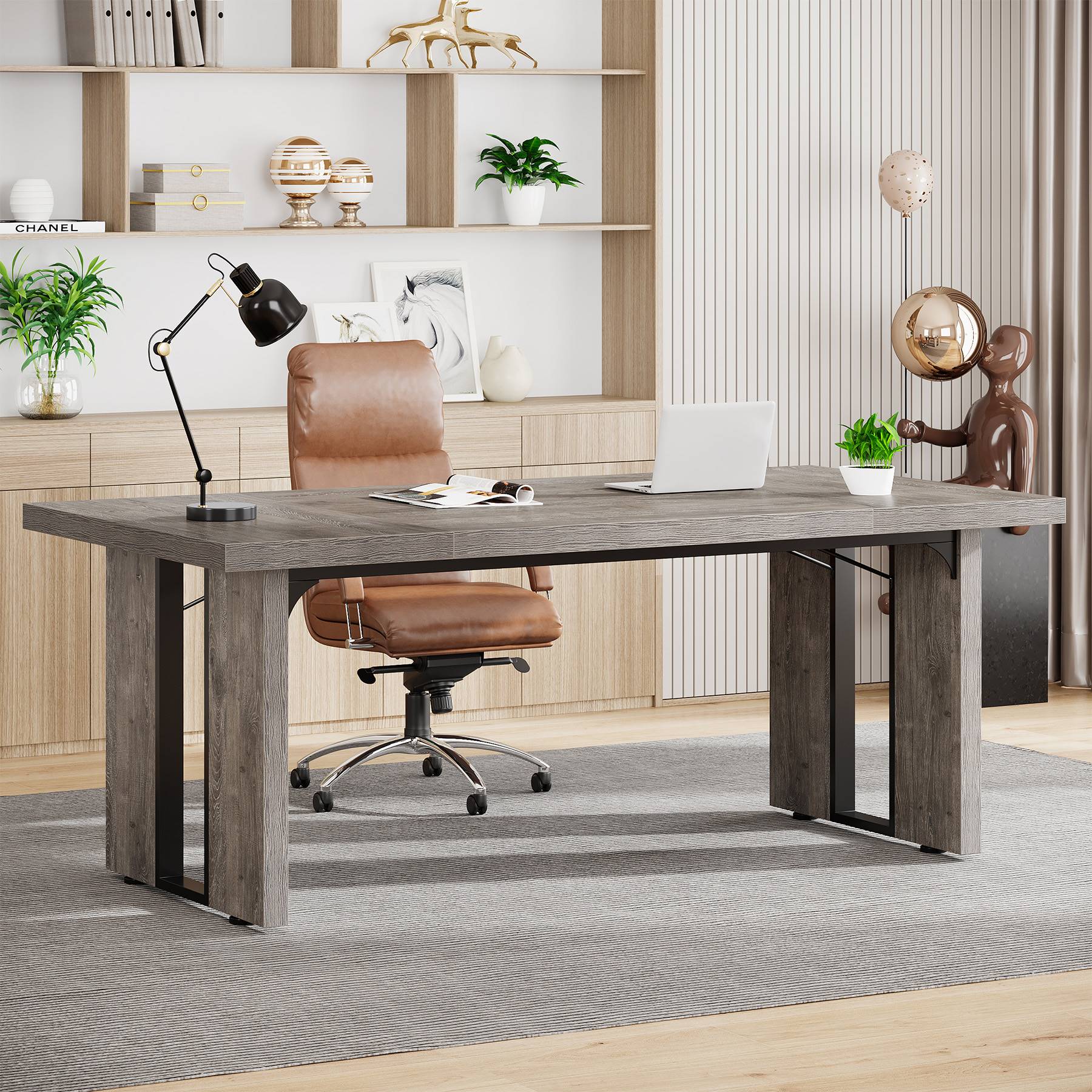 Modern Executive Desk 70.9
