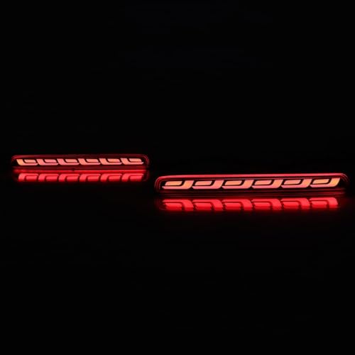 Red Lens Rear Lights