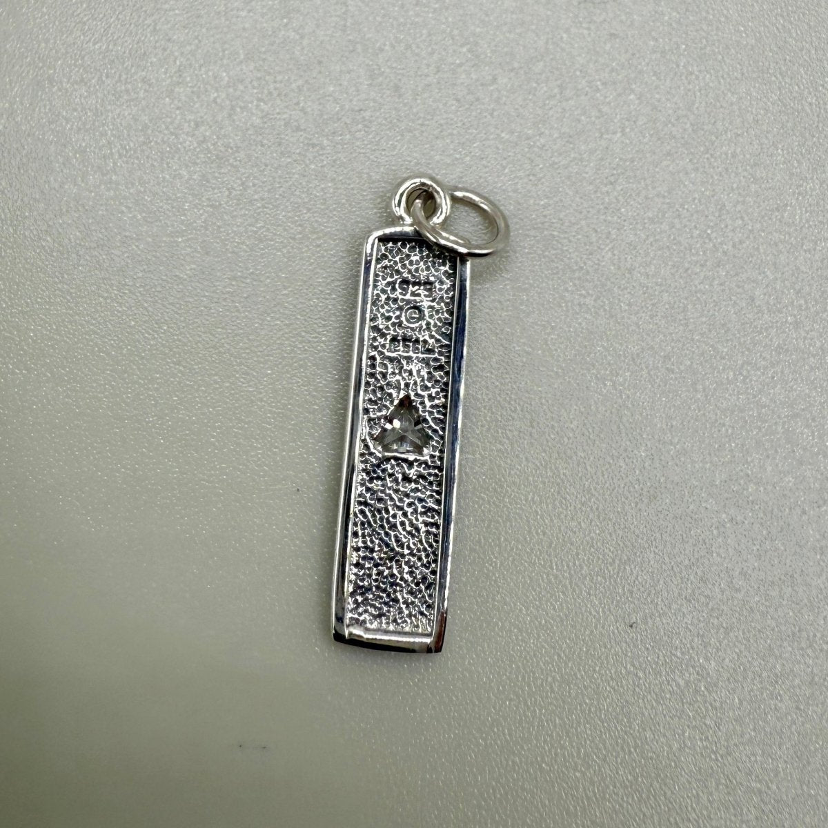 Power Triangle Silver AA Charm Pendant - Spiritual Jewelry for Protection & Good Luck - Perfect for Necklaces, Bracelets & Gift Giving